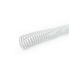Espiral para encadernação Branco 29mm para 200 folhas 35un