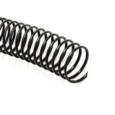 Espiral para encadernação Preto 25mm para 160 folhas 45un