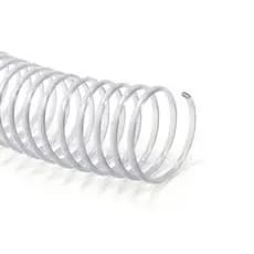 Espiral para encadernação Incolor 25mm para 160 folhas 45un