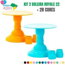 Combo 2 Boleira Royale 22 cm