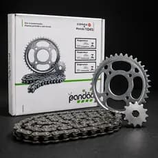 Kit Relaçao CG150 Titan KS ES ESD FAN JOB SPORT SPECIAL EDITION MIX START 2004- 2015 AÇO 1045 Pandão