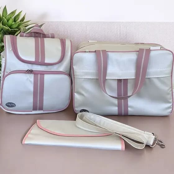 Kit maternidade/Kit materno/bolsa de bebê Amora Baby Urban – Versatilidade e Charme