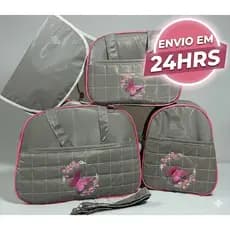 Kit 04 unidades de bolsa maternidade/BOLSA MATERNA- Várias cores disponíveis-  04 UNIDADES