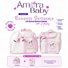 Kit Bolsa Feminina Maternidade Impermeável Térmico Conforto Gestante Pós Parto Bebê Menina Menino