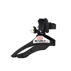 Câmbio Dianteiro Para Bicicleta Top SR 42D Index 31.8mm Cor Preto Desempenho Superior Bike