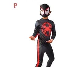 Fantasia Macacão Homem Aranha Miles Morales Infantil Tam P