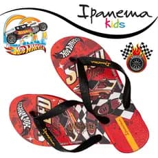 Chinelo Infantil Menino Ipanema Hot Wheels Sandália de Dedo