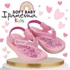 Chinelo Bebê Menina Soft Baby Anatômica Ipanema Grendene