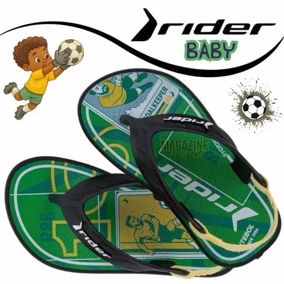 Sandália Bebê Menino Rider Street Fun Baby