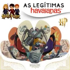 Chinelo Havaianas Harry Potter Top Warner Classics