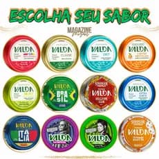 Pastilhas Valda Sabores Unidade Lata de 50g Cada