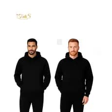 (Aprovado) Casaco Moletom Masculino Canguru Preto com Bolso Unisex até Plus Size