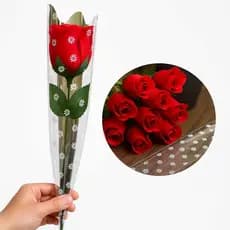 (Aprovado) Kit Buque de Rosa Dia Das Mães Mulheres Casamento Namorado