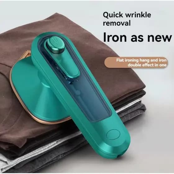 Mini Máquina Portátil Ferro De Passar Roupa Vapor P/ Viagem