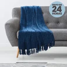 Kit 02 Mantas para Sofá Decorativo 2,10 x 1,20 Direto da Fábrica Melhor Preço