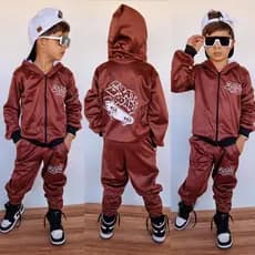 Conjunto Infantil Chimpa Pro Inverno Com Capuz Lançamento 2026
