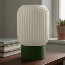 Luminária Abajur Nami Para Cabeceira Quarto Mesa Sala Decoração Aesthetic LED