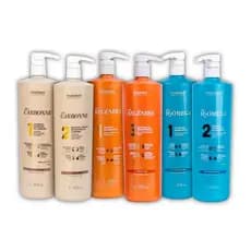 Kit Cronograma Capilar 1L Essendy Profissional Shampoo e Máscara Completo