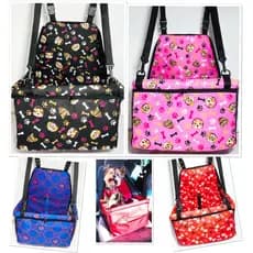 Assento Cadeirinha para Pet Estampado Cães e Gatos Carro Veicular