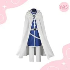 cosplay himmel de Frieren e a Jornada para o Além