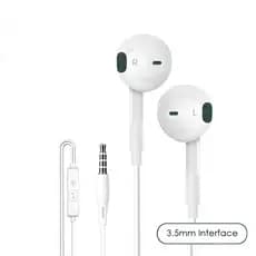 Fones de Ouvido com Fio 3.5mm intra-auricular 1,2 metros