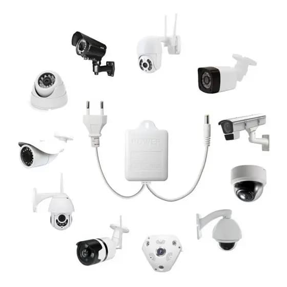 Fonte Original Para Câmera Ip Speed Dome - 12v-2a