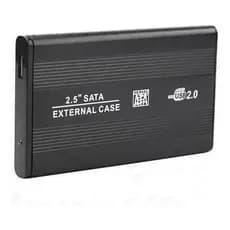 Case para HD e SSD 2.5 SATA USB 2.0 Feasso FAHD-01 Preto - Gaveta Externa para Notebook e PC Original