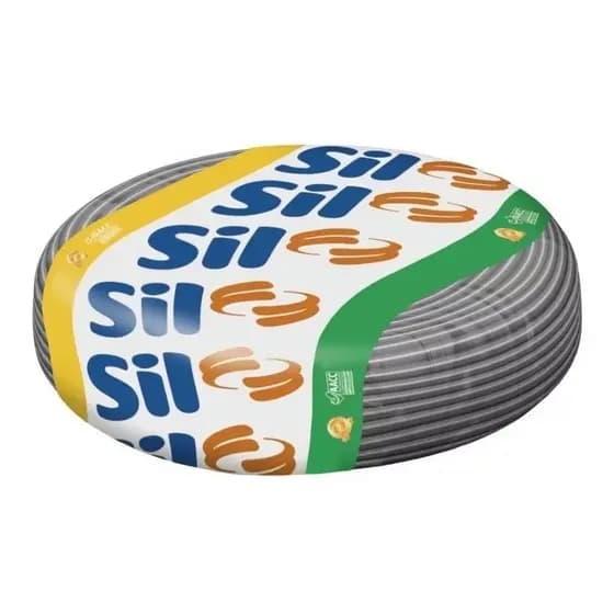 Rolo Cabo Fio Flexível 750V  1,5MM Cinza - CORFIO/SIL