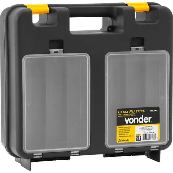Caixa de Ferramenta Plastica Vd-7001 - Vonder