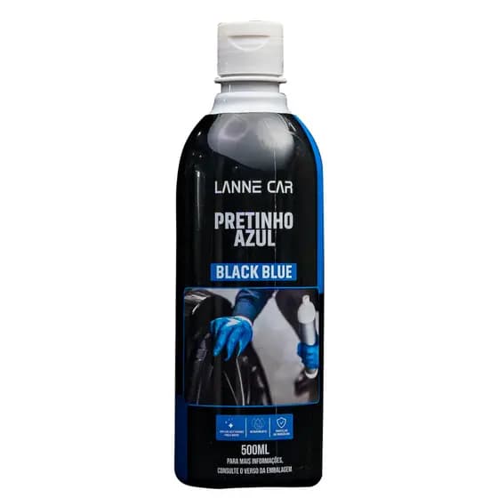 PRETINHO AZUL BLACK BLUE 500ML LANNE CAR