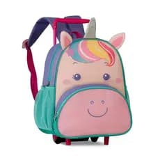 Mochila Escolar de Carrinho Rodinha Borboleta - Clio