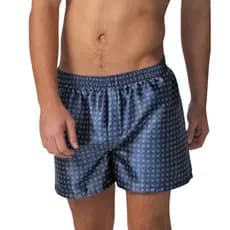Cueca Samba Canção Cetim Premium Masculina Estampada Shorts Para Dormir
