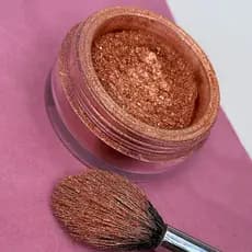 Iluminador Solto - Rosa do Deserto  - TC BEAUTY / Pigmento em pó / Highlighter / Brilho / Iluminadores para make