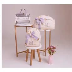 Bolsa Maternidade Personalizada Jardim Encantado Luxo Térmica
