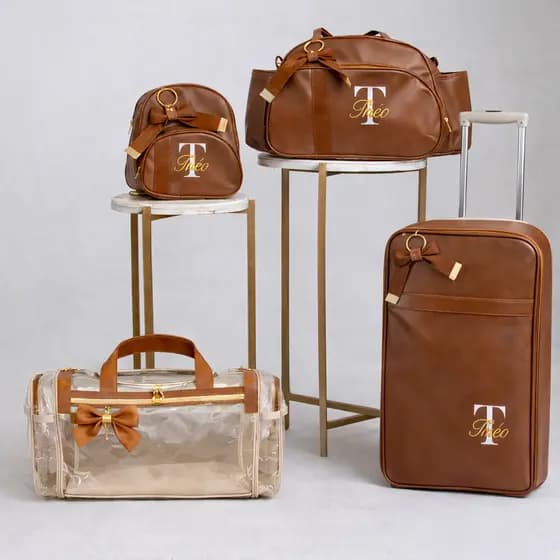 Bolsas Maternidade Personalizada Térmica Coleção Caramelo Luxo