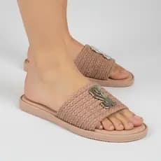 Chinelo barato sandalia rasteira Slide Marts Só Love Menina queima de estoque