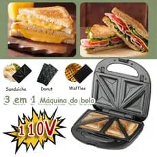 Sanduicheira Elétrica Grill Multifuncional Pronta Entrega