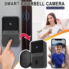 Campainha Câmera Wifi Sem Fio Inteligente Interfone Dáudio