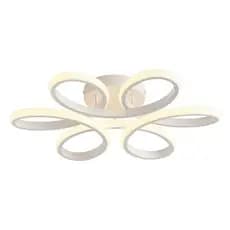 Luminária Plafon Led Moderno Aros Sala Quarto 3 Em 1 48w