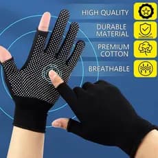 1luvas De Ciclismo De Pêra Luvas Antiderrapantes Bicicleta Respiráveis Meio Dedo Para Homens E Mulheres Esportivas Basquetebol , Tenis , Motocicleta , Ginástica De Montanha Unisexo Wor