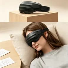 1 Pcs Máscara De Dormir , Mulheres Homens Luzes De Bloqueio 3D (1.3 Onças/37g) , Olho De Sono Noturno Para Alívio De Pre