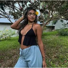 Top cortininha