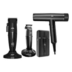 Kit Jrl Onyx Black 3 Corte Acabamento Shaver Secador 110/220