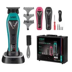 Máquina de Acabamento VGR 035T Vector 10.000 RPM + Brinde Gola Higienica 500un ou Borrifador ou Pente