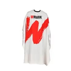 Capa Wmark Corte Cabeleireiro Barbeiro CC049 Branco Profissional