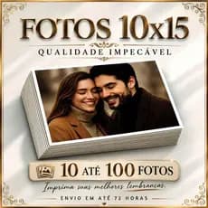 Revelação de Fotos 10x15 Tema famila  | Kit Personalizado 10 a 100 Unidades | Recordações em Alta Qualidade