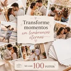 Fotos 10x15 cm para Eternizar suas Viagens |  Premium Kit Personalizado 10 a 100 Unidades  Cores Vivas e Alta Qualidade