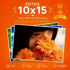 Revelação de Fotos 10x15 | Kit Personalizado 10 a 100 Unidades | Recordações em Alta Qualidade