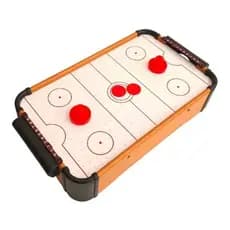 Jogo De Hockey Mesa Tamanho 51x31cm Revesttimento Madeira