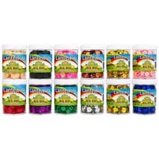 Lantejoulas Decorativas Coloridas Para Artesanato Kit Com 12 Unidades